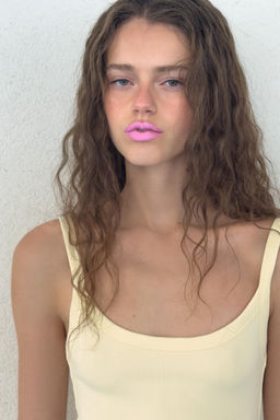 BODY TIRANTES ALGOD?N / Amarillo - Zara фото 9