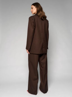 Пиджак женский 12411-34011 d.brown - Eleganzza фото 2