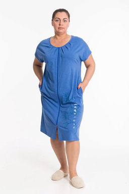 Халат М325151Па индиго