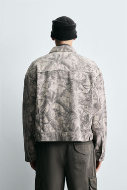 LEAF PRINT JACKET - Zara фото 3
