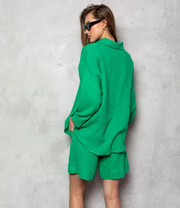 Костюм #ОБШ1459, зелёный - Dommod фото 4