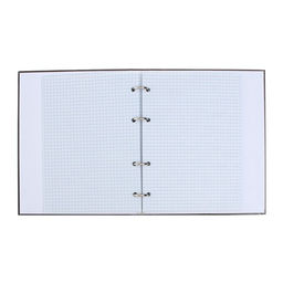 Тетрадь на кольцах, в клетку, 80 листов Аниме (ч/б), обложка 7БЦ, без вырубки под кольца, блок офсет - Calligrata фото 11