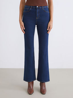 Flare Kad?n Jean Pantolon