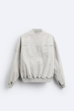 COTTON BOMBER JACKET - Zara фото 7