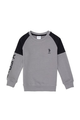 Erkek _ocuk Gri Pijama Tak_m_ Sepette S_rpriz _ndirim - U.s. polo assn фото 9