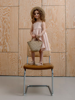 Сарафан хлопковый "Персик"