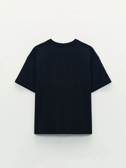 Базовая футболка оверсайз из хлопка / Zarina