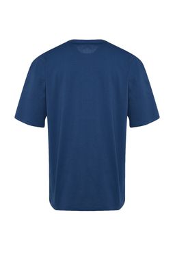 TRENDYOL MAN Gri Oversize/Genis Kesim Bisiklet Yaka Yaz? Bask?l? %100 Pamuklu T-Shirt TMNSS21TS1685 - Trendyolmilla фото 18