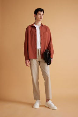 Jogger Pantolon Duz Paca Cepli