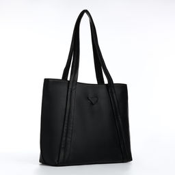 Сумка жен 30*10*26, отд на молнии, черный - Simaland фото 3