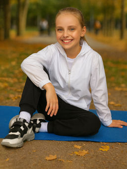 Брюки детские черные 455/1 (110, 60)