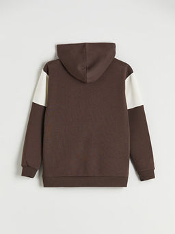 Kap??onlu Erkek ?ocuk Sweatshirt