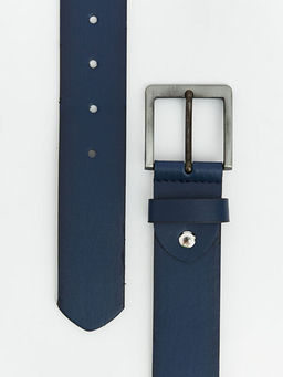 Deri G?r?n?ml? Erkek Kemer