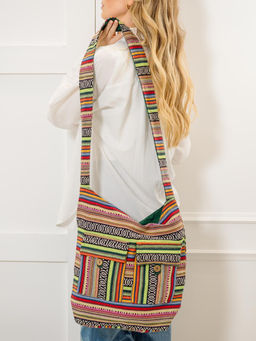 Сумка с 2 карманами на лямке № С7/4 (Лето-2025)