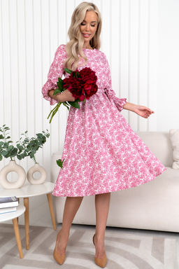 Платье Open Style 6848 розовый