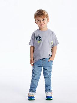 Basic Erkek Bebek Jean Pantolon
