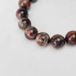 Браслет из Гелиолита (Солнечный камень) 18,5 см - Радуга самоцветов фото 3