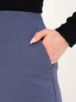 Юбка с цельнокроеным поясом