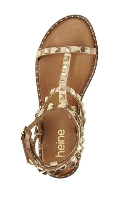 Босоножки, золотистые - Heine фото 4