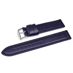 Ремешок для часов натуральная кожа голубой C22-22blueXL