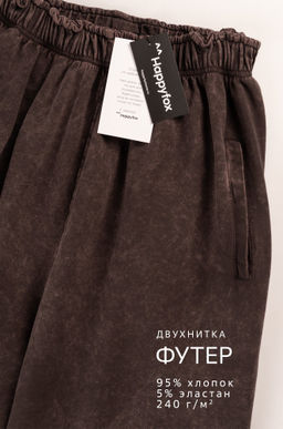 Женские брюки из футера двухнитки Happyfox