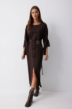 Платье LYUSHe 4212 коричневый  фото 2