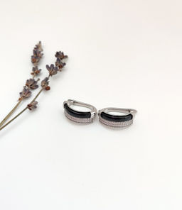 Серьги с керамикой