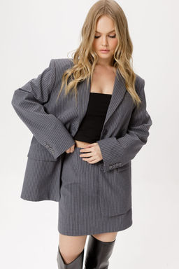 Юбка Pirs 6412 серый фото 2