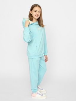 CRB wear/CSJG 63488-43-356 Толстовка для девочки,голубой/Ex.Cherubino  фото 3