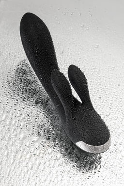 Вибромассажер Satisfyer Double Flex Connect App, черный, силикон  фото 14