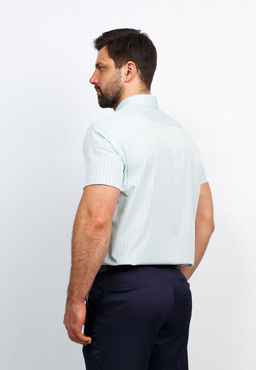 Сорочка мужская короткий рукав GREG 141/109/526/Z/b/1  фото 9