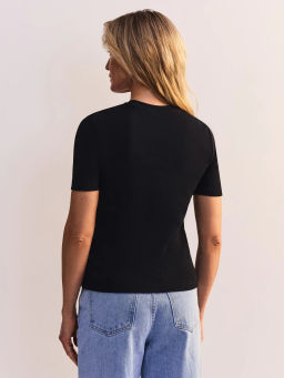 Футболка облегающего кроя из хлопка SLIM0726-50 / Zarina
