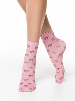 Цена за 2 пары. Носки Классические CONTE Носки с принтом FANTASY 70 mix - Conte elegant фото 41