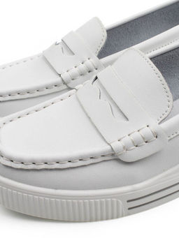 06-YD267-1 WHITE Туфли женские (натуральная кожа)