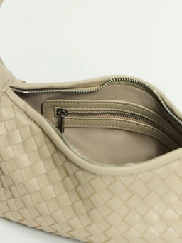 Сумка-хобо с плетением / Zarina  фото 7