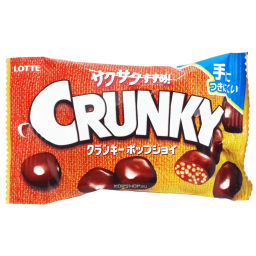 Хрустящие шоколадные шарики Crunky Pop Joy Lotte, Япония, 44 г