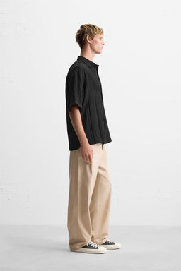 RAISED JACQUARD SHIRT - Zara фото 12