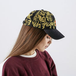 Кепка The KING, рр56см, чёрная - Overhat фото 7