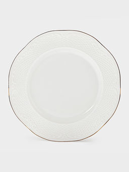Тарелка WY Empire, d=18 см, фарфор, белая