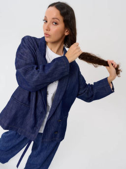 Пиджак женский 12421-64010 blue