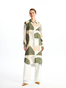 Desenli Kad?n G?mlek Tunik