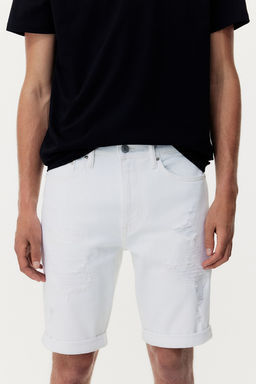 Vaquero corto Slim - H&m фото 2