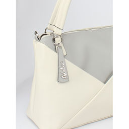 Сумка женская искусственная кожа ADEL-243/ММ, 1отдел+кар/перег, плеч/ремень, бежевый/серый флотер 259201 - Adelia фото 4