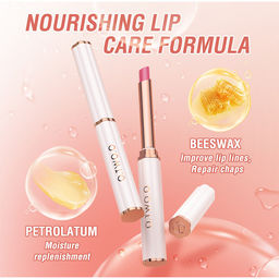 SC052-03 O.TWO.O Бальзам для губ Увлажняющий с добавлением пчелиного воска Raspberry 0.9 g фото 2