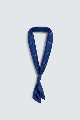 BANDANA ESTAMPADO PAISLEY AARON LEVINE X ZARA / Azul  фото 4