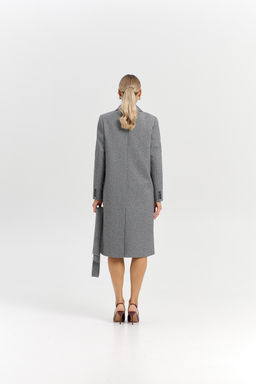 Пальто женское демисезонное 25775 (вино) - Kankan фото 44