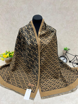 Мягкий палантин из кашемира мультицвет