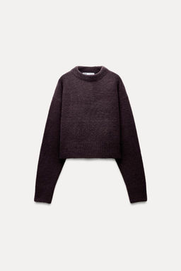 SHORT SOFT KNIT SWEATER - Zara фото 6