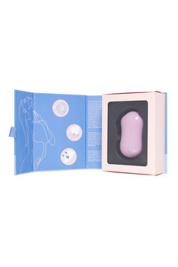 Вакуум-волновой бесконтактный стимулятор клитора Satisfyer Cotton Candy, силикон, фиолетовый  фото 15