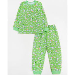 Пижама футер 2х нитка начёс 0936310811